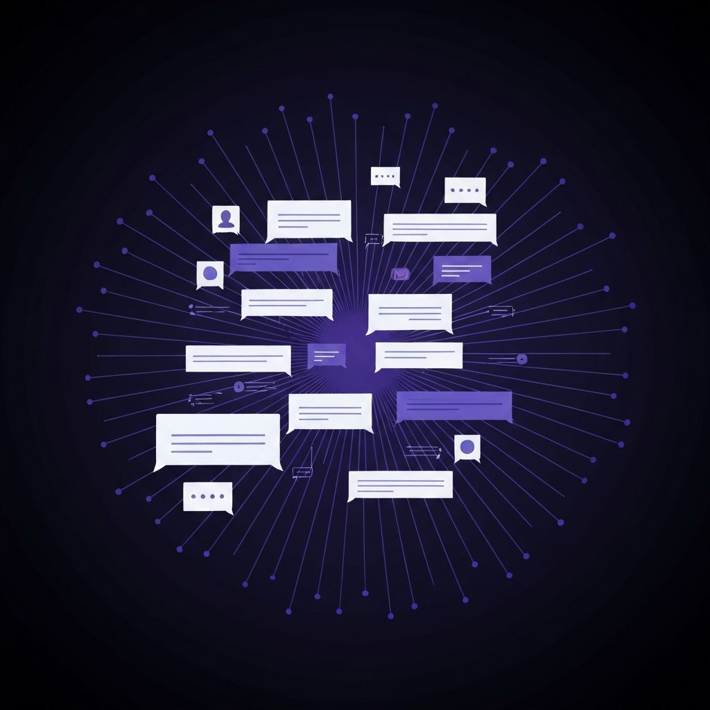 AI recruiting agents interface with conversational intelligence and neural network patterns