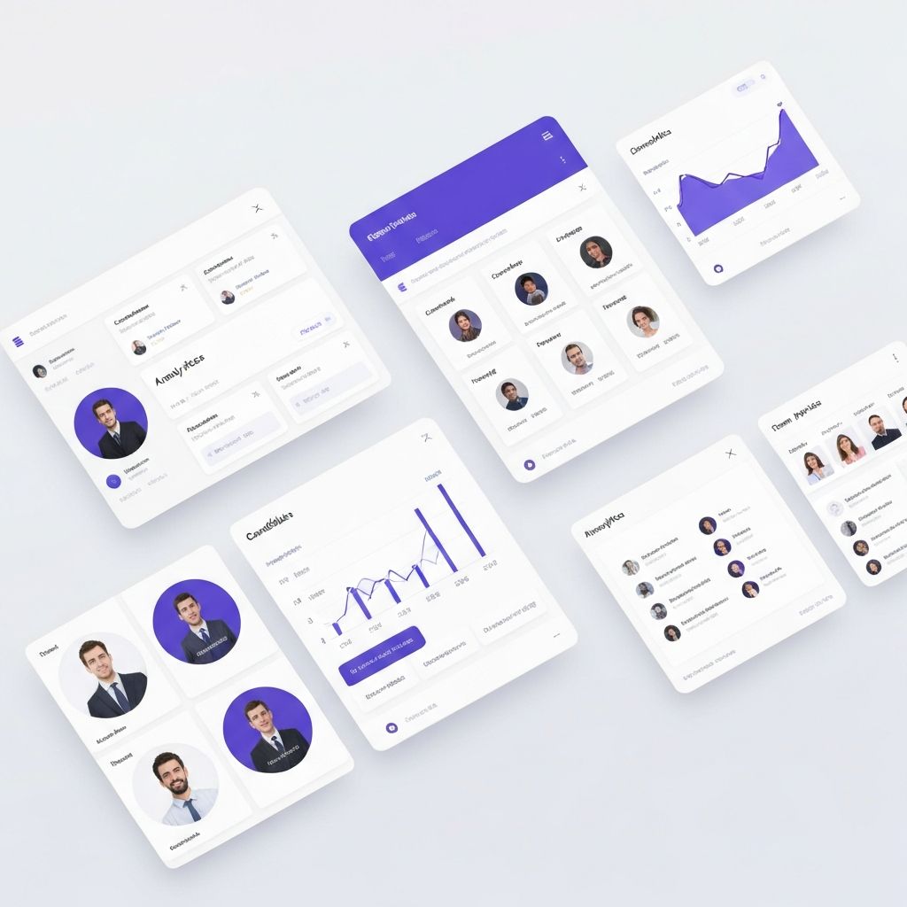 Kreativs platform dashboard showing candidate pipeline, analytics, and team collaboration features